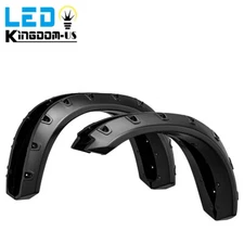 Fender Flares for 09-23 Dodge Ram 1500 Classic Pocket Rivet Style Black 4Pcs Set