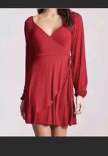 Forever 21 Skater Wrap Dress Sz  L