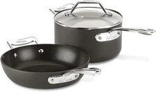 All-Clad Essentials Nonstick  8.5-Inch Fry Pan and 2.5-Quart Sauce Pan