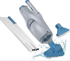 Rechargeable Pool Vacuum: Cordless XTROVAC 110 - Lasts 40 Mins - Ideal for Pools