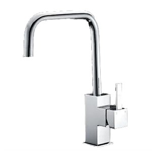 Watermark Flick Mixer Tall Round Square Sink Modern Lever Tap