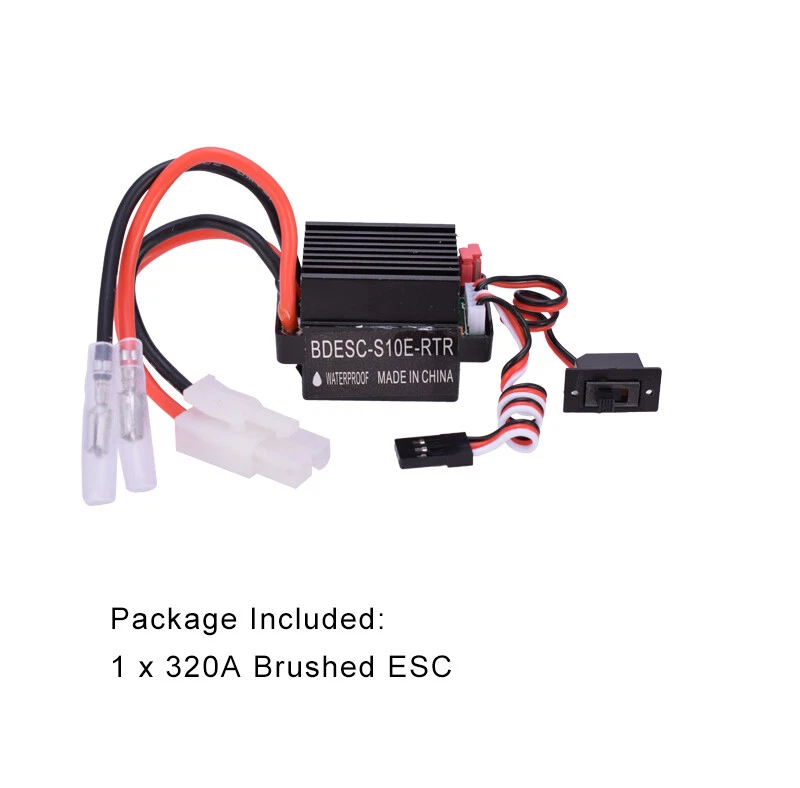 6-12V 320A ESC Brushed Motor Speed Controller For RC Boat and Ship R/C Hobby - Image 3 of 4