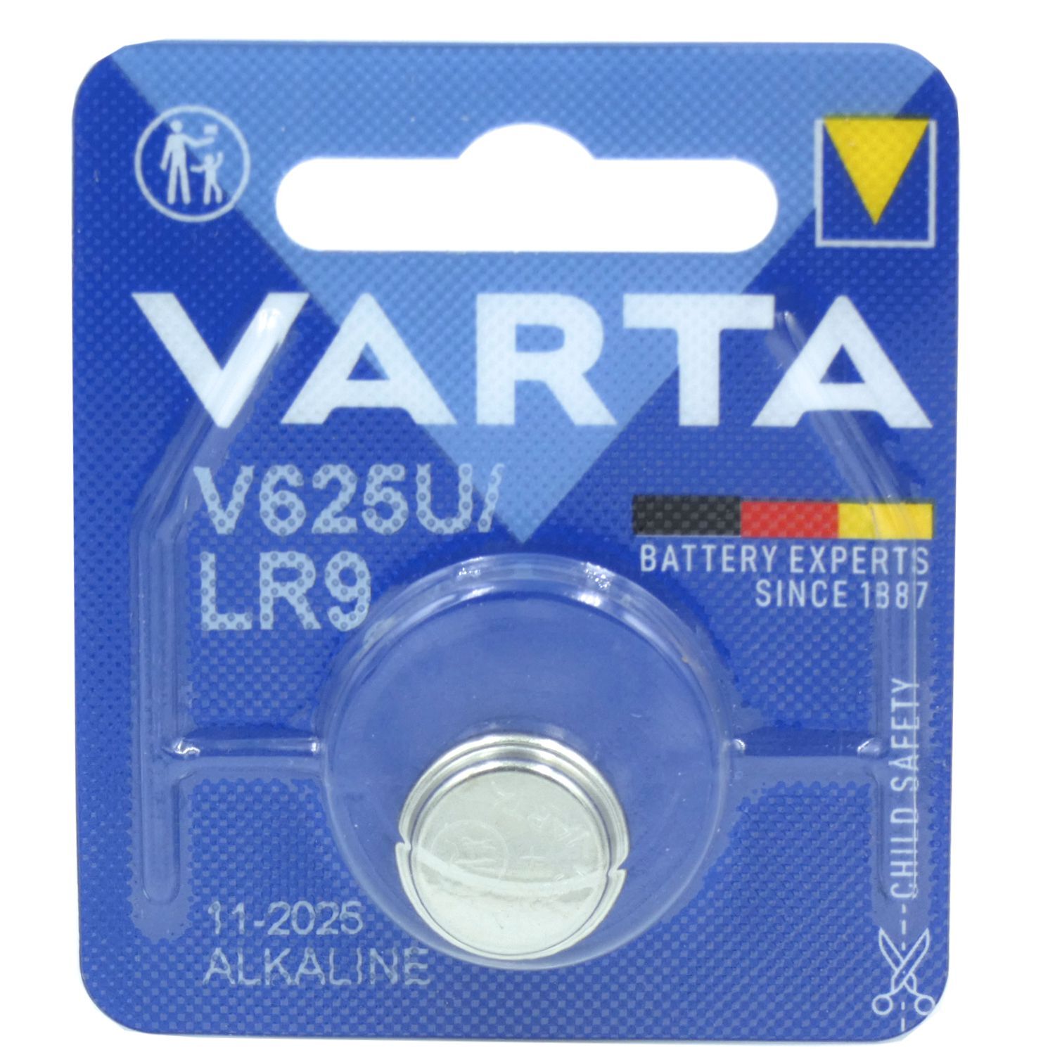 Thumbnail - Varta V625u Knopfzelle Batterie, Px625, Lr9, (type 4626) 1,5v