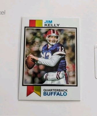 Jim Kelly - 2023 Topps Composite 1973 NFL Football - Bills #1973-3 