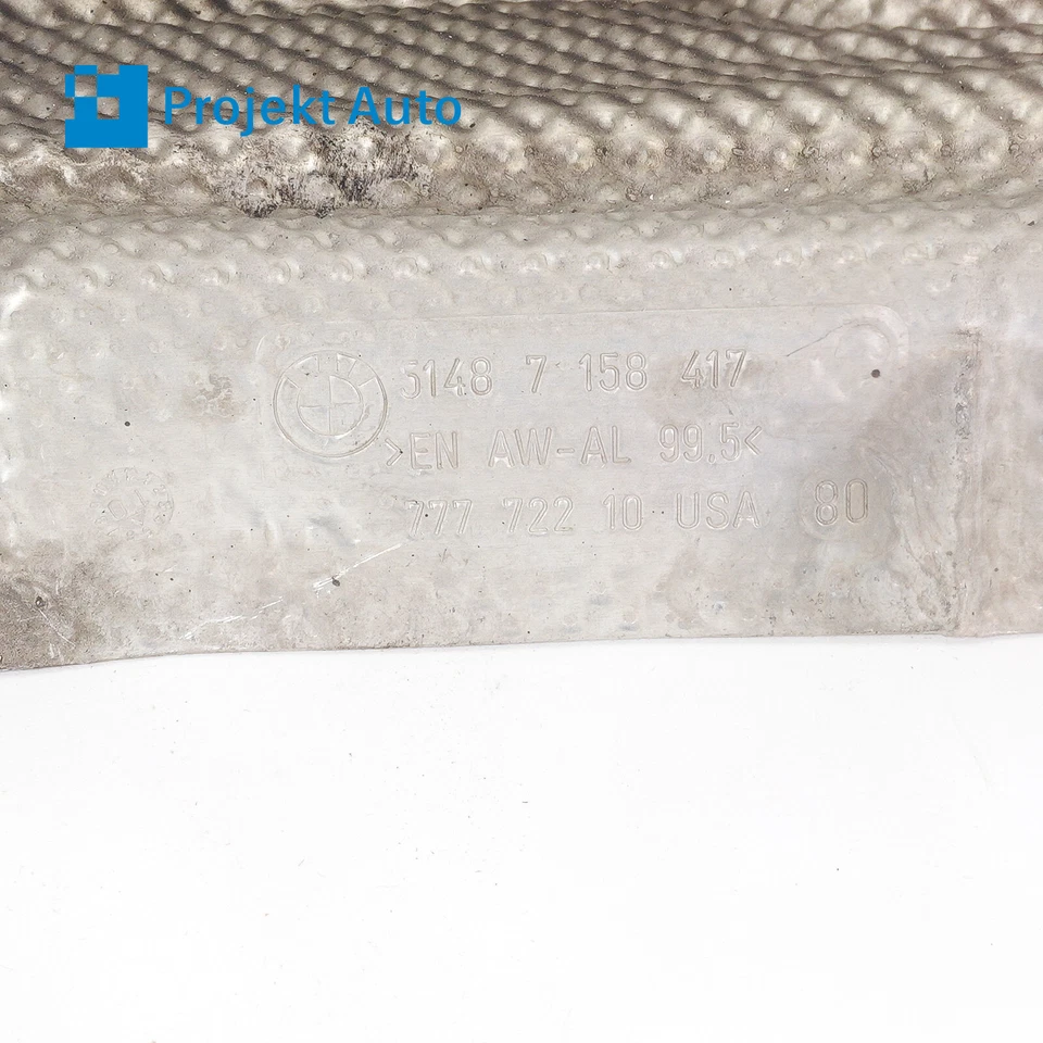 07-19 OEM BMW Front Left Heat Shield X5 X6 7158417 E70 F15 F85 E71 F16 F86 - Image 2 of 4