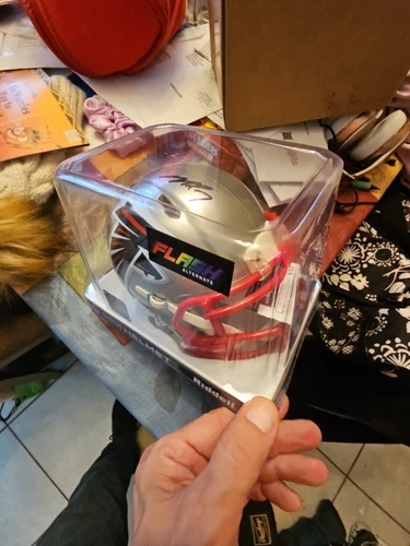 Michael Vick Autographed/Signed Mini Helmet JSA COA Atlanta Falcons Flash A