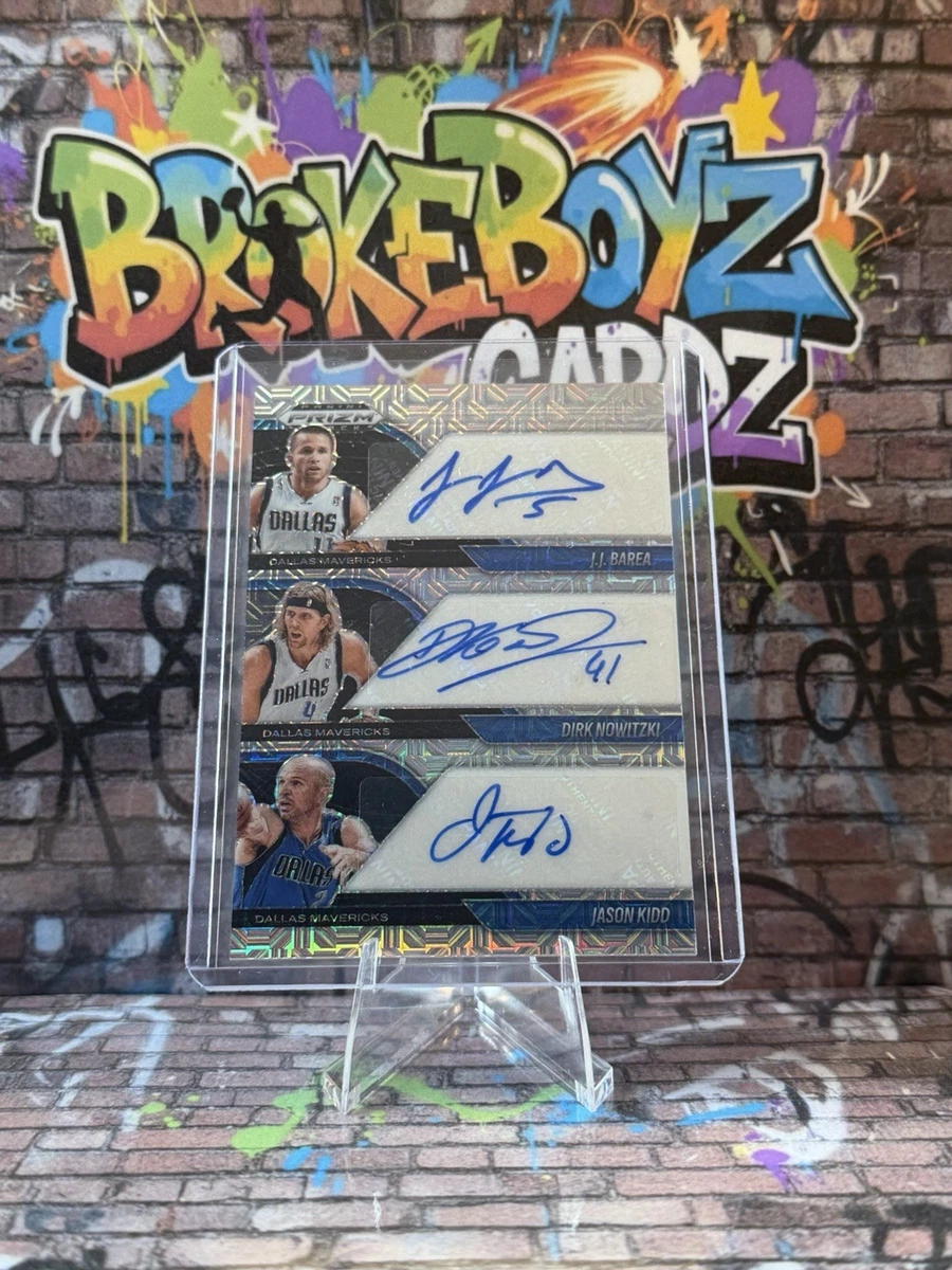 Panini Jason Kidd Basketball Autographed Sports Trading Cards