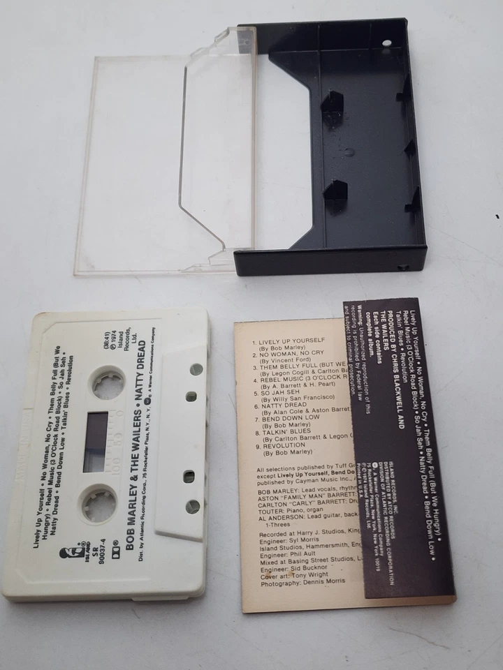 Bob Marley And The Wailers Natty Dread Cassette 1974 - Imagem 3 de 4