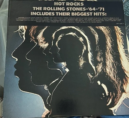 The Rolling Stones : Hot Rocks 1964-1971 Double LP 12” Vinyl Record London Label