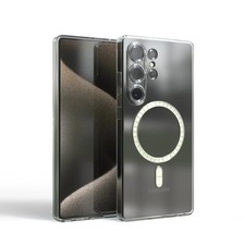 Samsung S25 S24 S23 S22 S21 Ultra Case Magnetic Silicone MagSafe With Lens Cover