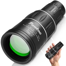 16x52 High Power Monocular Telescope   HD Compact Scope for Hiking  Travel