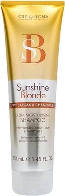 Creightons Sunshine Blonde Moisturising Shampoo 250ml Brightens Argan Oil - Image 1 of 2