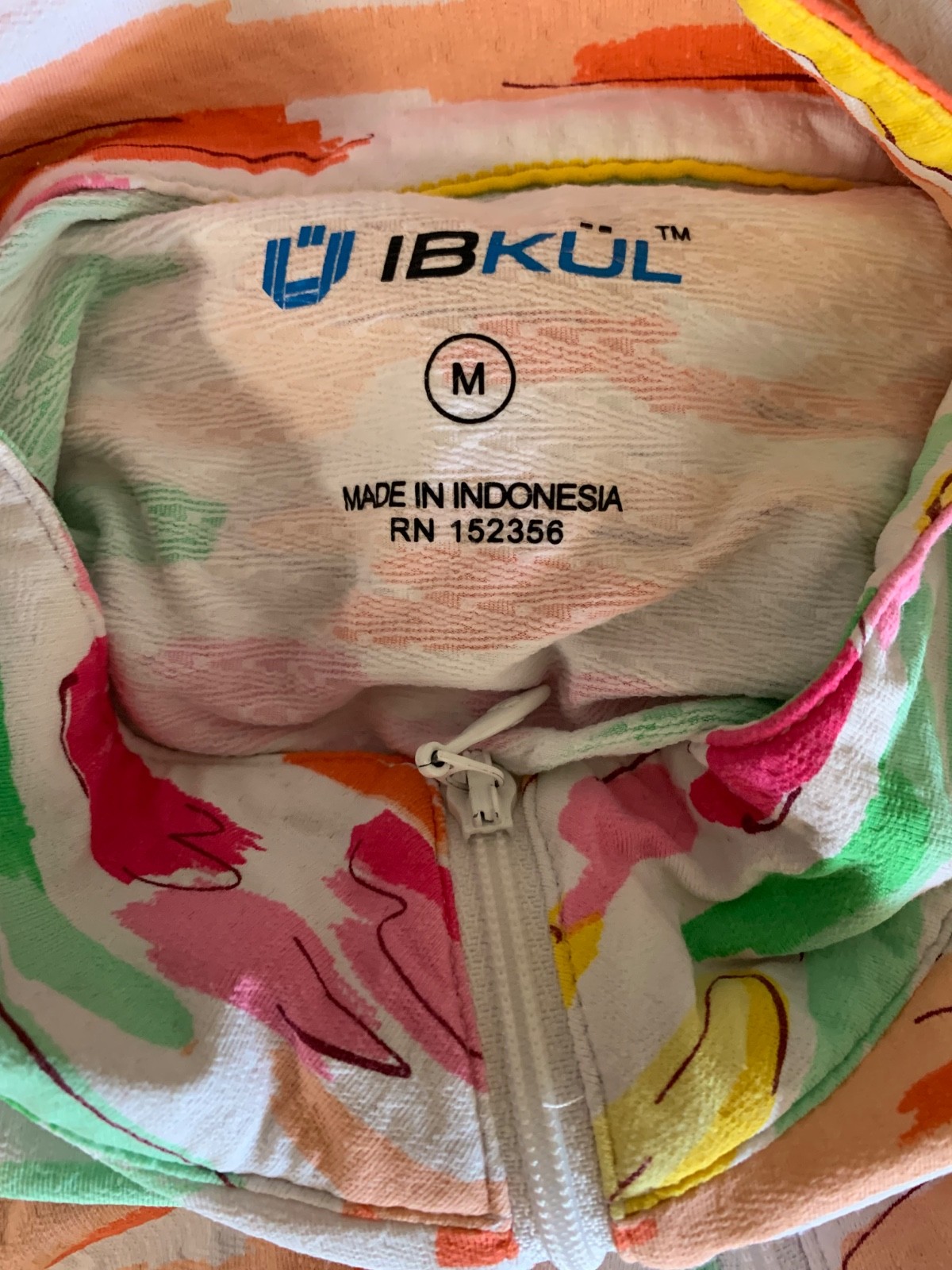 IBKUL Multi Coloured Womens Vented Underarms Blouse/Jacket Size M image 5