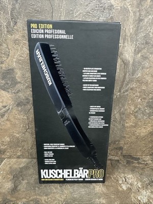 Kuschelbar Pro Hair And Beard Straightener Pro Edition Brush MASC-002US - New