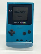 Nintendo Game Boy Color Handheld Console Teal Blue GBC-001