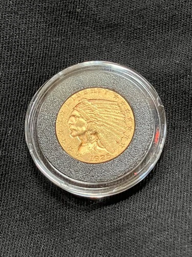* 1925D * BRILLIANT MS GEM $2.50 GOLD Indian Head Quarter Eagle *OLD COLLECTION*
