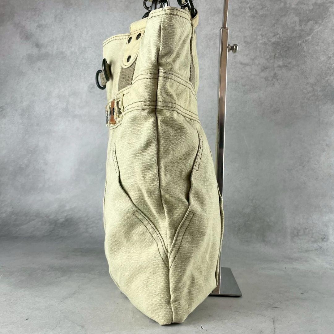 バッグ Diesel Archive Boston Tote bag y2k Diesel Women Y2K Archive 00S Tote Bag Vhtf Canvas Unique