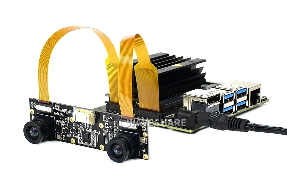 Waveshare Stereo Kamera Modul IMX219-83, 8 Megapixel - Bild 2 von 4