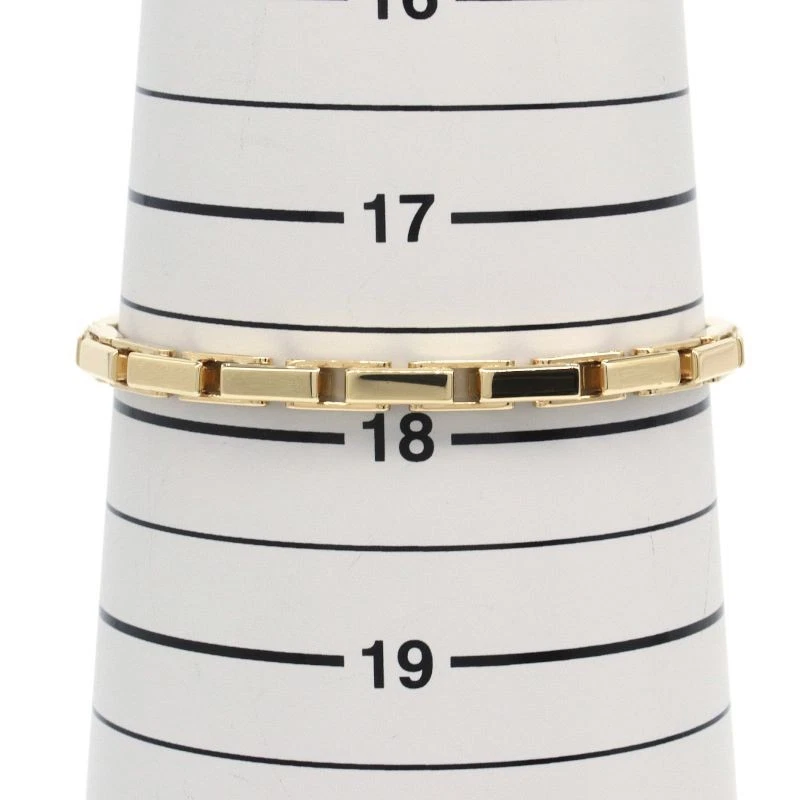Bracciale Cartier Agraph in oro giallo 18 carati YG braccialetto a catena 7 1...