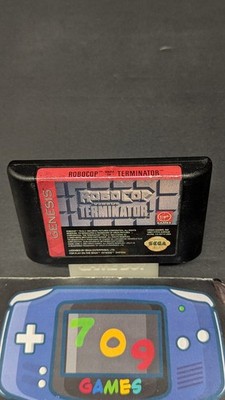 RoboCop vs. The Terminator (Sega Genesis, 1993) Cart Only