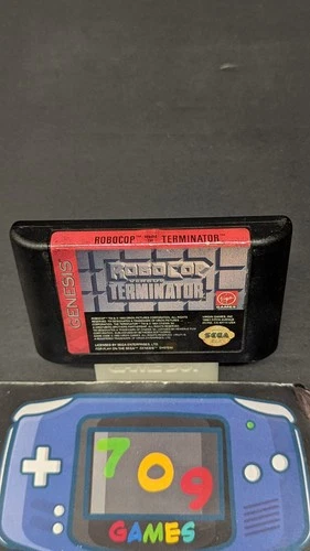 RoboCop vs. The Terminator (Sega Genesis, 1993) Cart Only