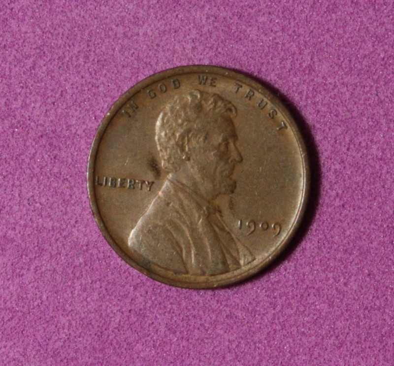 1909- Lincoln Wheat Cent #P35276