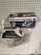 Rowenta Iron Steamer for Clothes, Focus Stainless Steel Soleplate, 400