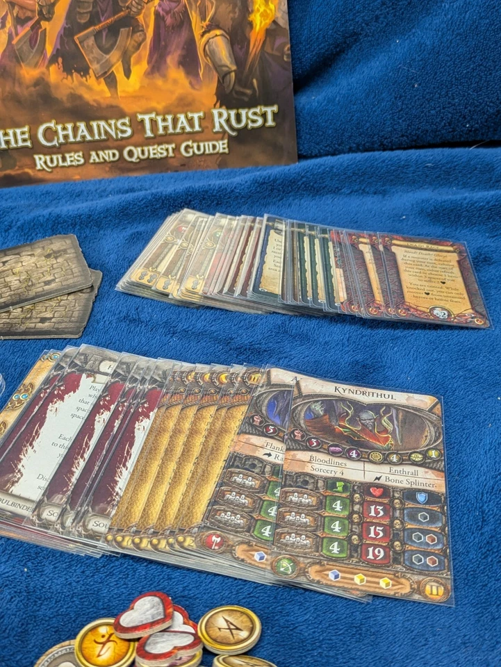 FFG Descent 2nd Edition Board Game The Chains That Rust Expansion COMPLETE - Image 4 of 4