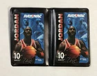 2 Michael Jordan Rayovac World Com Blue Facing Forward Unused Phone Card 10m