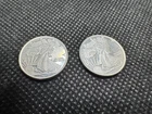 Lot of 2 Walking Liberty Eagle 1/10th Troy oz .999 Fine Silver Round