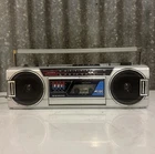 Sanyo M7030F Mini Slim Boombox Vintage AM FM Stereo Radio Cassette Player