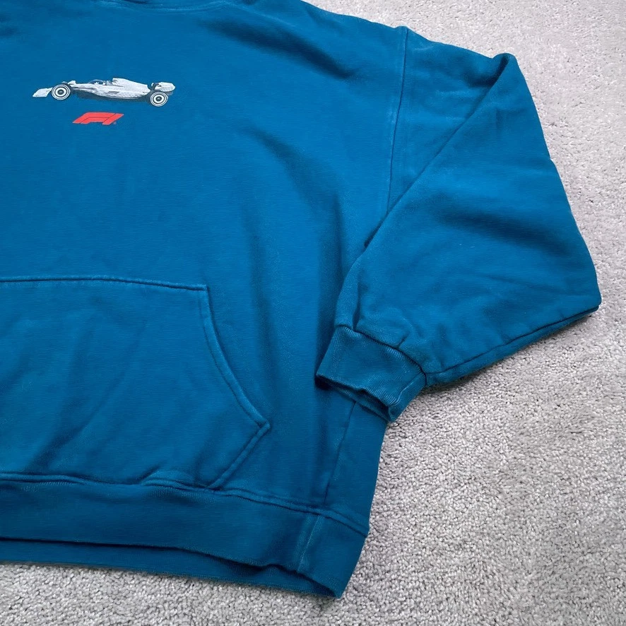 Pacsun Formula 1 Hoodie Mens Large Blue F1 Grand Prix Racing Motorsports - Image 4 of 4