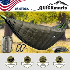 Ultralight Camping Hammock Under Quilt Winter Outdoor Thermal Blanket Underquilt