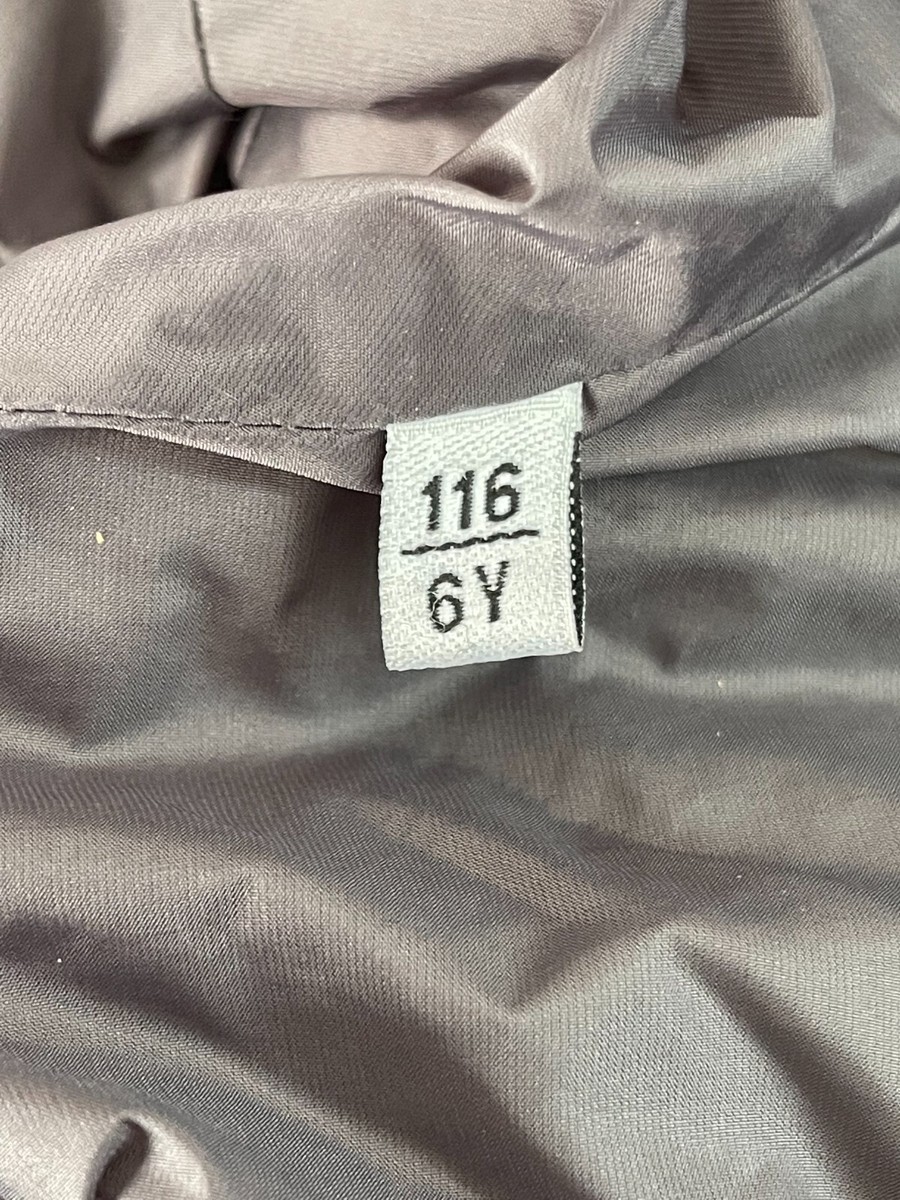 Moncler Kids Girl Down Jacket 116 cm 6 Years Hood Real Fur Moncler Kids Girl Down Jacket 116 cm 6 Years Hood Real Fur