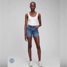 NWT GAP 4" High Rise Denim Short Size 35/20