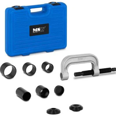 MSW Estrattore Di Giunti Sferici E Testine Snodi Per Auto Set 9 Pezzi Con Valigetta