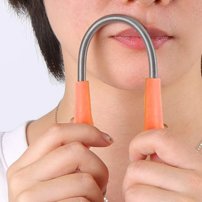 Gesichtshaarentferner Spring Stick - Gewinde Epilierer Werkzeug Für Frauen Gesic