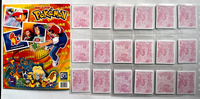 1999 ALBUM POKEMON Navarrete Reedition + Full Set 208/208 Peru