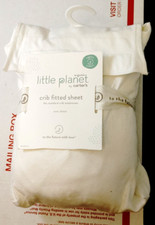 Organic Little Planet by Carter's Crib Fitted Sheet Cotton