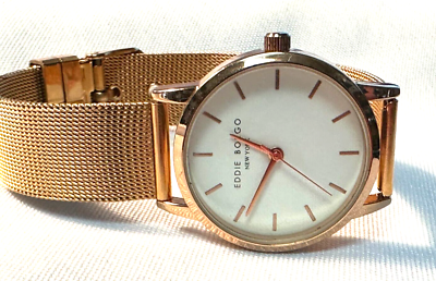 EDDIE BORGO New York, Stainless steel and Rose Gold Mesh  display picture 3