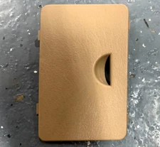97-01 JEEP CHEROKEE SPORT FUSE BOX DOOR lid cover TAN PASSENGERS KICK PANEL