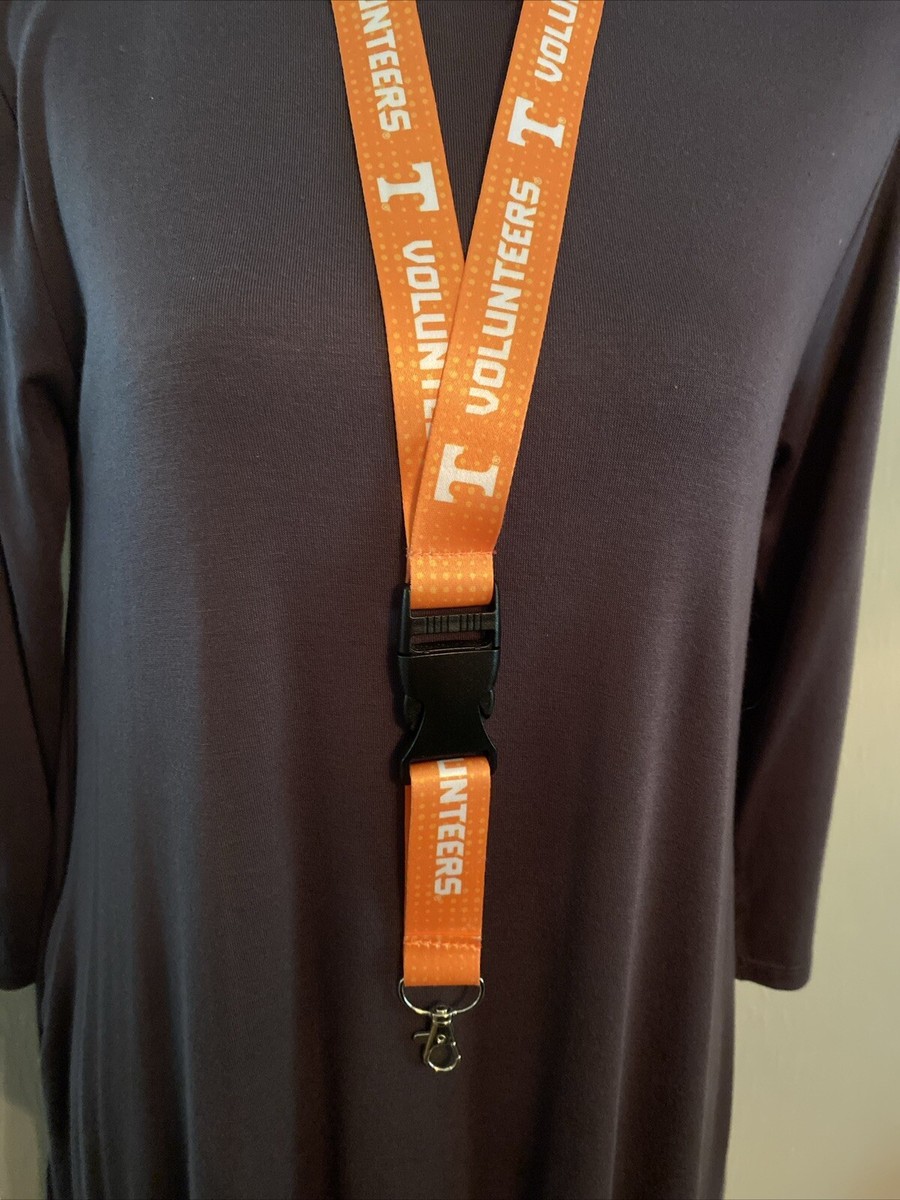 NCAA Tennessee Volunteers Lanyard - 24 Inch Team Spirit Keychain With Detachable Clip