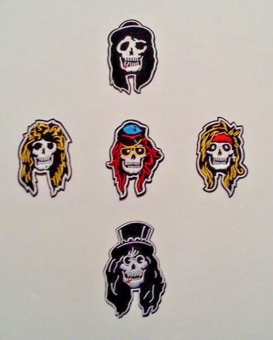 Guns N' Roses~Appetite For Destruction Cross~Embroidered~5