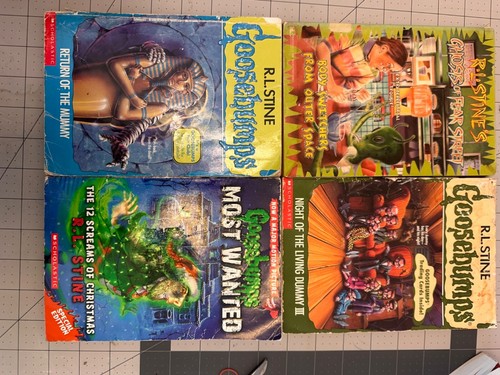 GOOSEBUMPS vintage R L Stine YA book collection 16 titles - Picture 5 of 5