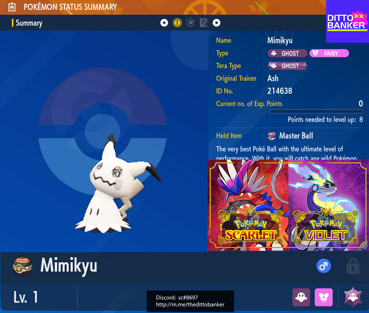 Shiny Mimikyu (Pokemon Scarlet & Violet) (Nintendo Switch), Video