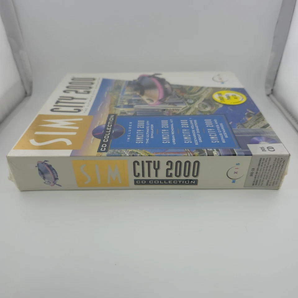 SimCity 2000: CD Collection, 1994, Big Box, New & Sealed - Image 4 of 4