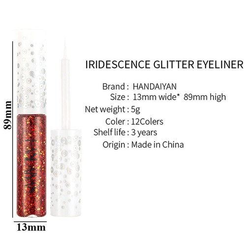 Glitter Sequins Eyeliner Pen Makeup Eye Liner Pencil Liquid Diamond Eyeshadow 🎀 - Picture 2 of 24