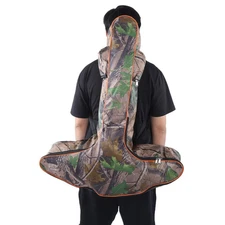 Soft Crossbow Case Camo Padded Outdoor Archery Bow Carrier Bag w Backpack Straps