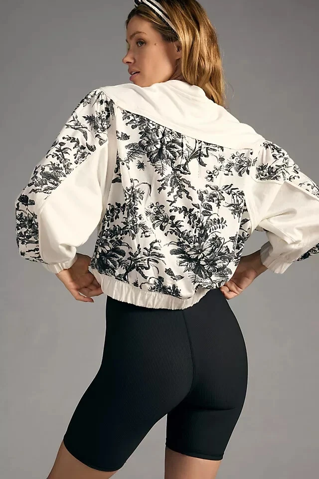 Bomber jacket clearance half sleeve