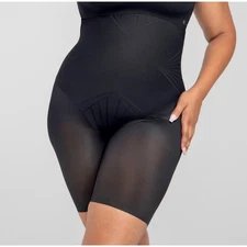 Honeylove ShadowSculpt High Waist Shorts Tummy Shapewear Black Vamp Size 2X NWT